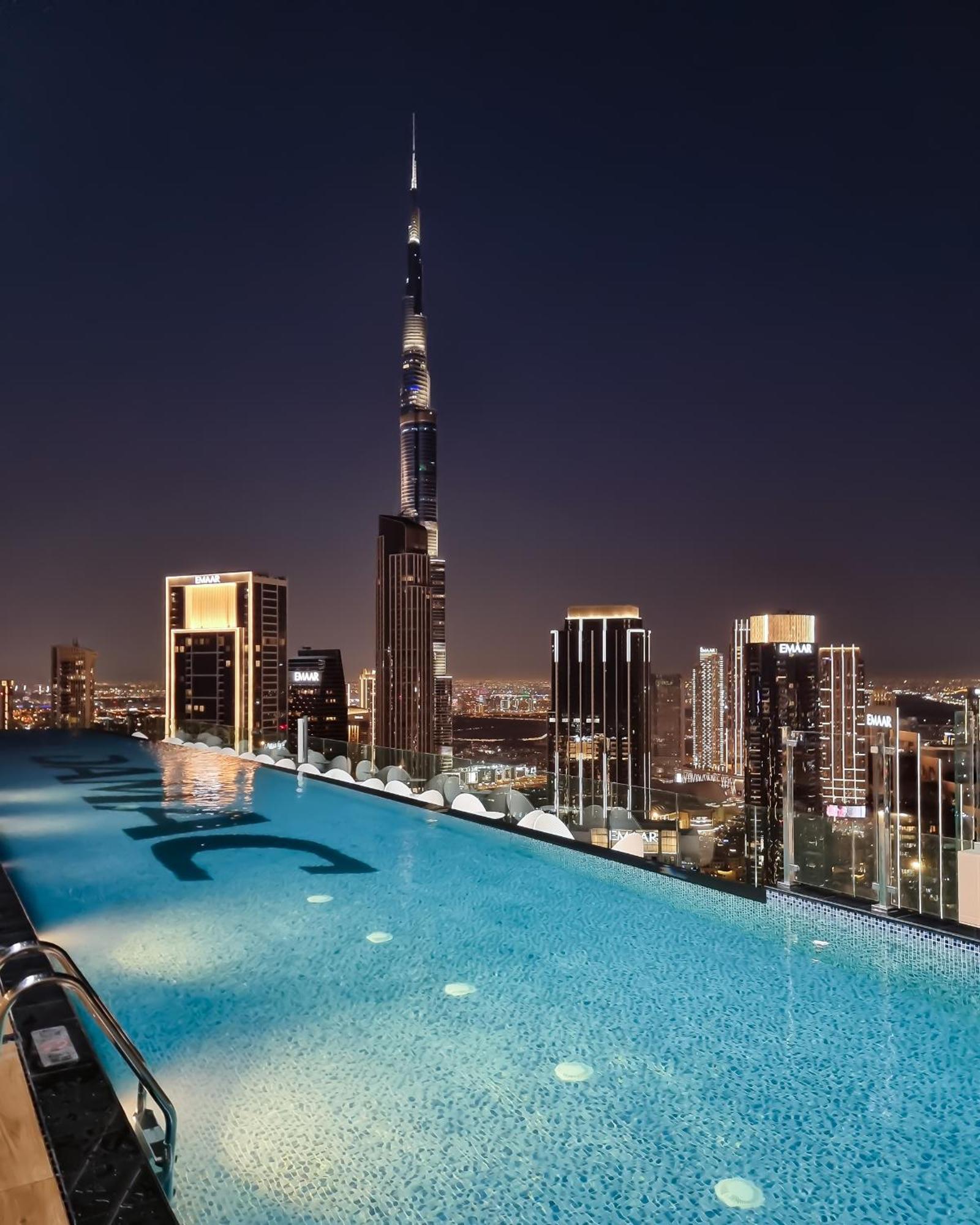 Apartment 64th Floor Skyline Pool With Burj Khalifa View In Paramount Midtown Dubai