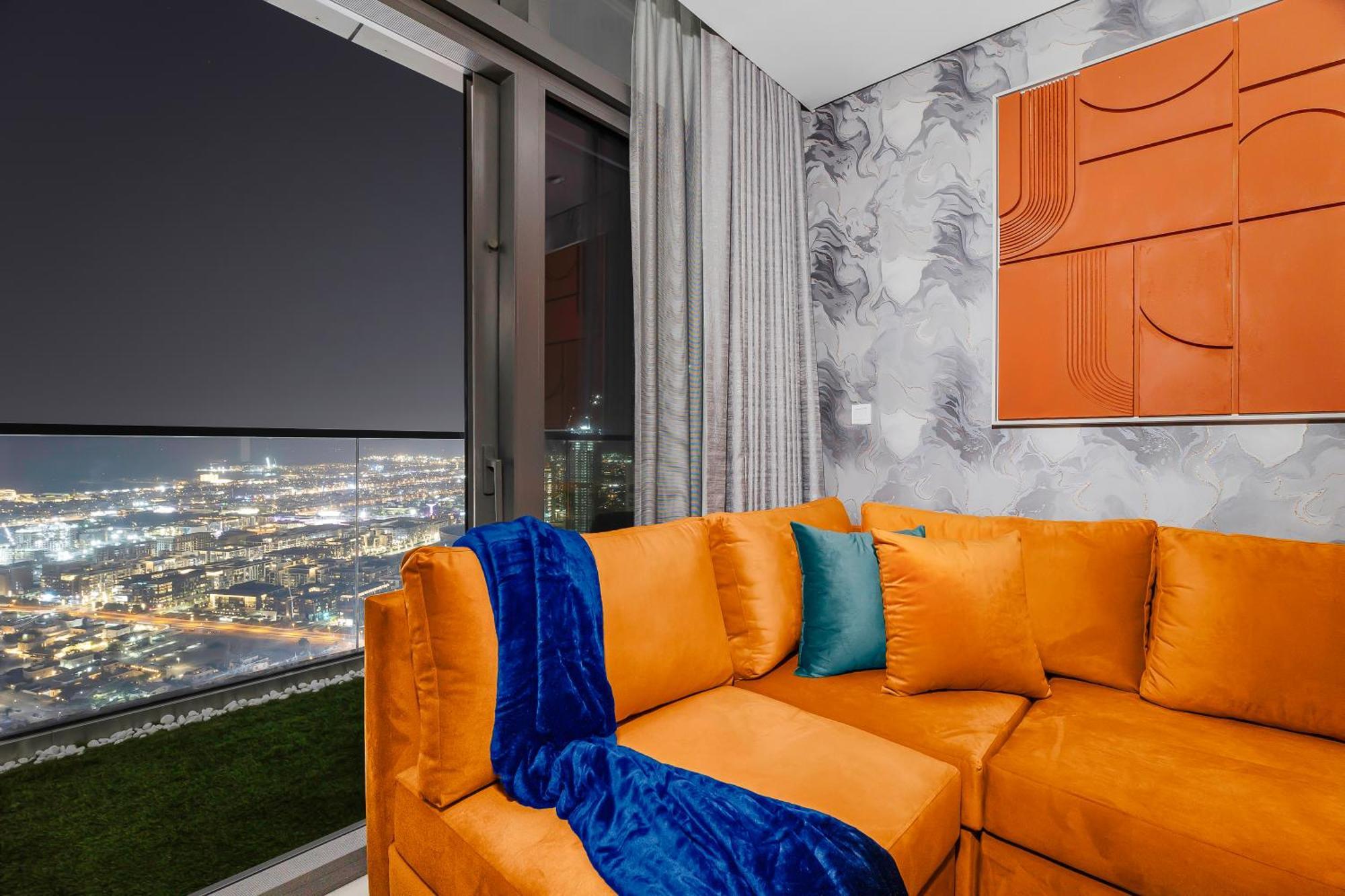 Apartment 64th Floor Skyline Pool With Burj Khalifa View In Paramount Midtown Dubai